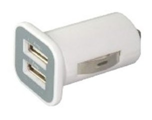 Автомобільний зарядний USB-пристрій PowerPlant, 3A фото №1