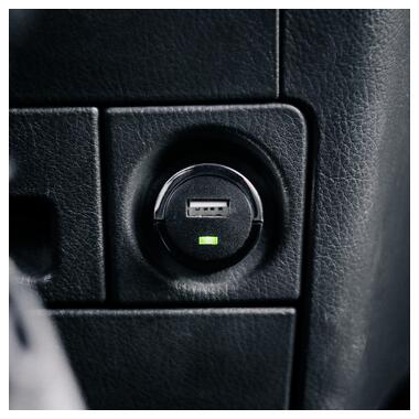 Автомобільний зарядний пристрій Strax bulk Car Charger 2.4A Single USB-A Black (4029948595757) фото №5