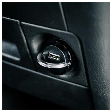 Автомобільний зарядний пристрій Strax bulk Car Charger 2.4A Single USB-A Black (4029948595757) фото №7