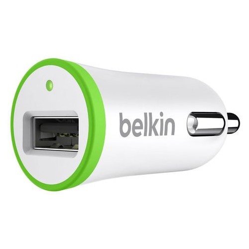 Автомобильное зарядное устройство Belkin Car charger 1USB 2.1A White фото №1