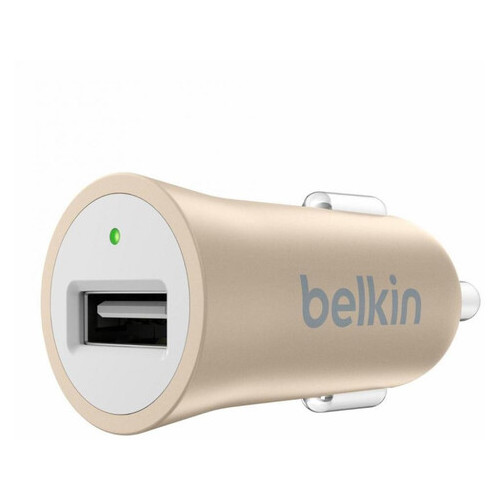 Автомобильное зарядное устройство Belkin F8M730btGLD Gold фото №1