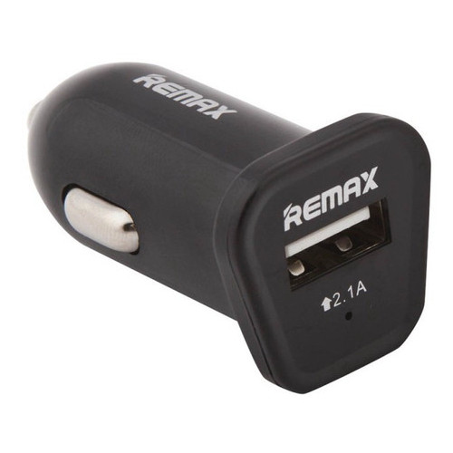 Автомобильное зарядное устройство Remax RCC101 1USB 2.1A Black фото №1
