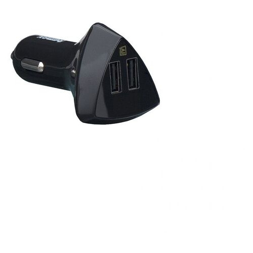 Авто Зарядний пристрій Remax RC-C208 Led 2 USB 3.4A Колір Чорний фото №2