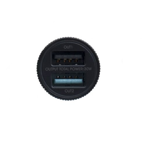 Авто Зарядное Устройство Remax RCC 221 2 USB 2.4A + QC3.0 Цвет Серый фото №5
