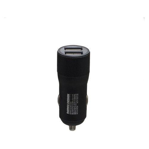 Авто Зарядное Устройство Remax RCC 221 2 USB 2.4A + QC3.0 Цвет Серый фото №1