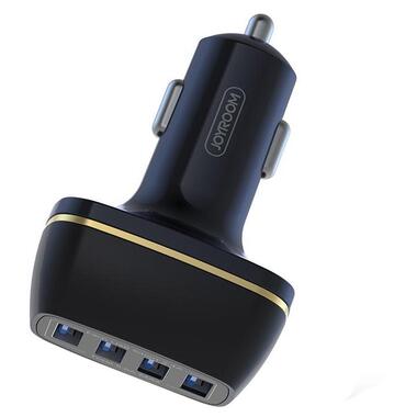 Автомобільний зарядний пристрій Joyroom C-M403 5.4A/4 USB Black фото №1