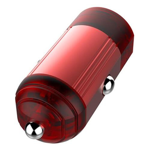 Автомобильное зарядное устройство ColorWay QC3.0 (1USB) Red (CW-CHA012Q-RD) фото №2