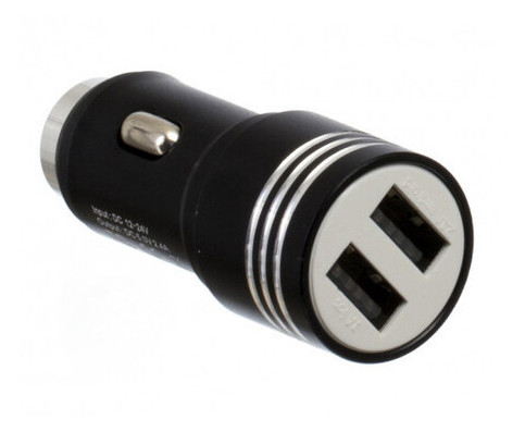 Автомобильная USB зарядка от прикуривателя 12v CAR USB hammer 0068 YZS-A-01 (4666) Черный #S/O фото №3