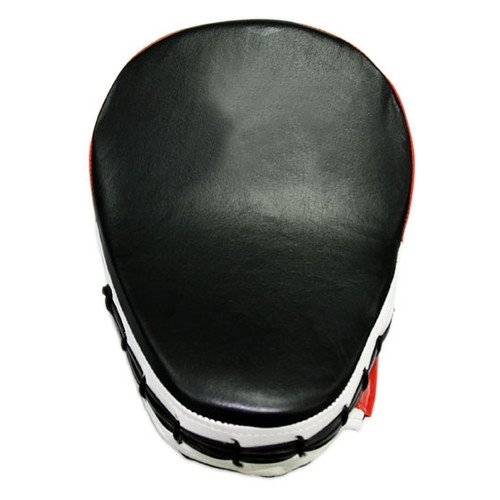Лапи боксерські Thor 820 (Leather) Black/Red/White фото №3