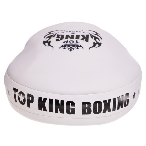 Лапа вигнута для боксу та єдиноборств Top King Boxing Extreme TKFME Білий (37551024) фото №5
