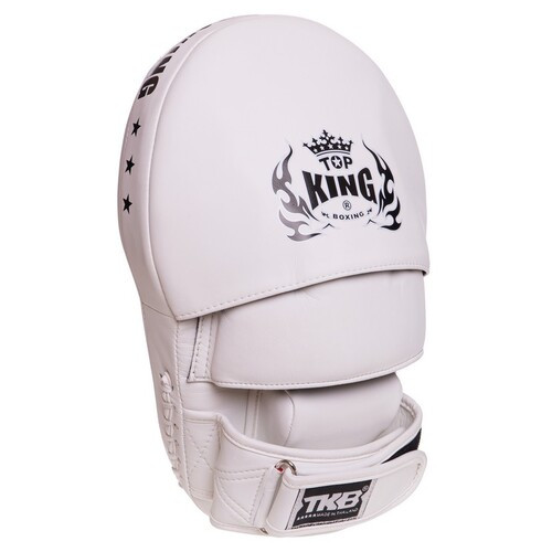 Лапа вигнута для боксу та єдиноборств Top King Boxing Extreme TKFME Білий (37551024) фото №2