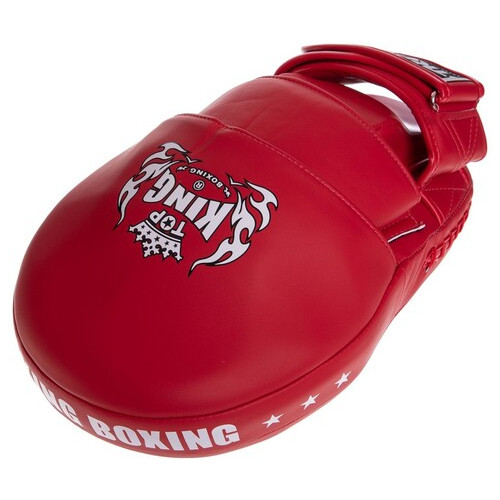 Лапа вигнута для боксу та єдиноборств Top King Boxing Extreme TKFME Червоний (37551024) фото №5