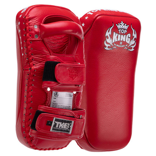 Пади для тайського боксу Top King Boxing Тай-педи Extreme TKKPE-L Червоний (37551067) фото №1