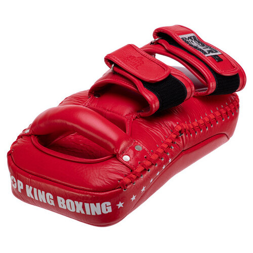 Пади для тайського боксу Top King Boxing Тай-педи Extreme TKKPE-L Червоний (37551067) фото №5