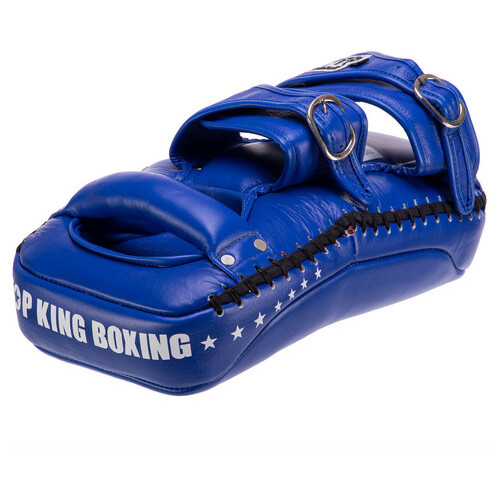 Пади для тайського боксу Top King Boxing Тай-педи Extreme TKKPE-L Синій (37551067) фото №4
