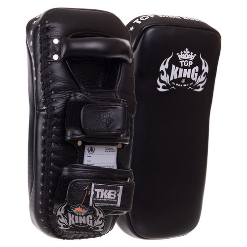 Пади для тайського боксу Top King Boxing Тай-педи Extreme TKKPE-XL Чорний (37551070) фото №1