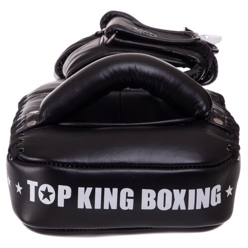 Пади для тайського боксу Top King Boxing Тай-педи Extreme TKKPE-XL Чорний (37551070) фото №7