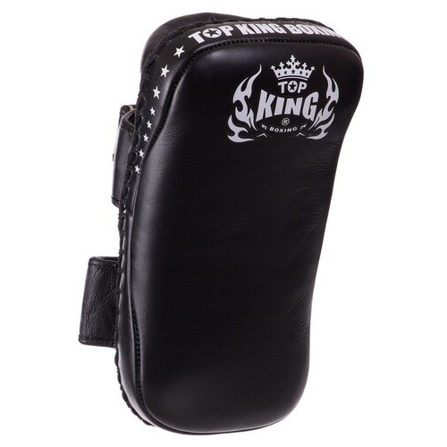 Пади для тайського боксу Top King Boxing Тай-педи Super TKKPS-CV-M Чорний (37551072) фото №2
