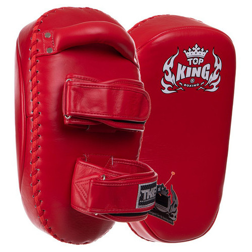 Пади для тайського боксу Top King Boxing Тай-педи Ultimate TKKPU-XL Червоний (37551082) фото №1