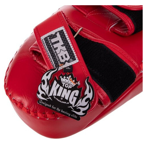 Пади для тайського боксу Top King Boxing Тай-педи Ultimate TKKPU-XL Червоний (37551082) фото №7