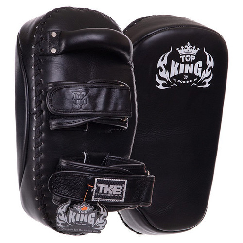 Пади для тайського боксу Top King Boxing Тай-педи Ultimate TKKPU-XL Чорний (37551082) фото №1