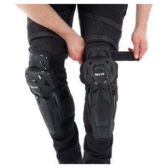 Захист коліна та гомілки Nerve NV-UK3 Чорний (60459024) фото №3