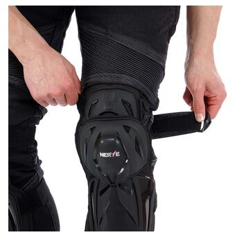 Захист коліна та гомілки Nerve NV-UK3 Чорний (60459024) фото №5
