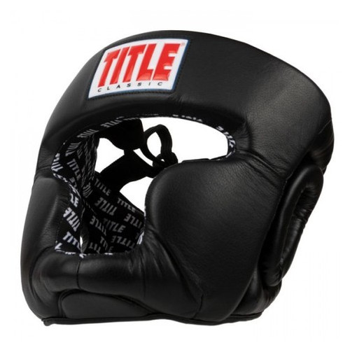 Боксерський шолом Title Classic Coverace 2.0 L/XL Чорний фото №2