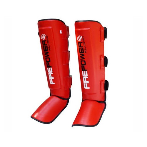 Захист гомілки (Щитки) FirePower FPSG5 (XL) Червоний фото №1