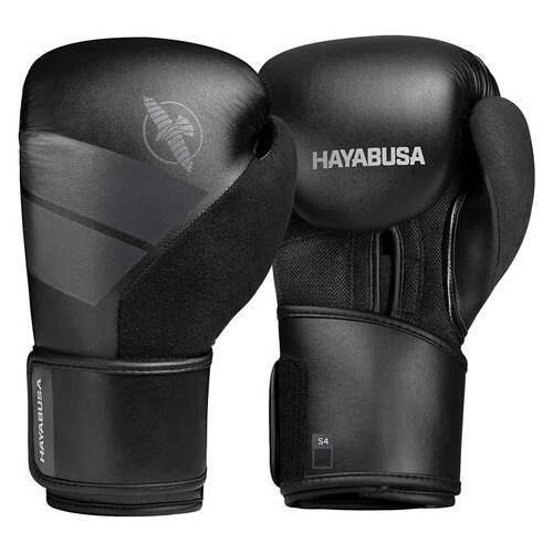 Боксерские перчатки Hayabusa S4 черный 12oz (FO83HB_S4_Black_12oz) фото №5
