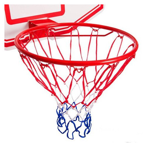 Щит баскетбольний з кільцем та сіткою FDSO S005 Біло-червоний (57508168) фото №4