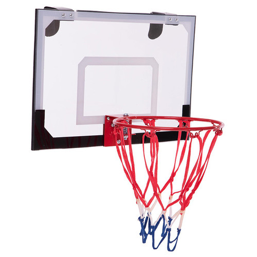 Мини-щит баскетбольный с кольцом и сеткой FDSO S011 Красный (57508494) фото №1