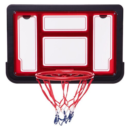 Міні-щит баскетбольний з кільцем та сіткою FDSO S881AB Червоний (57508493) фото №2