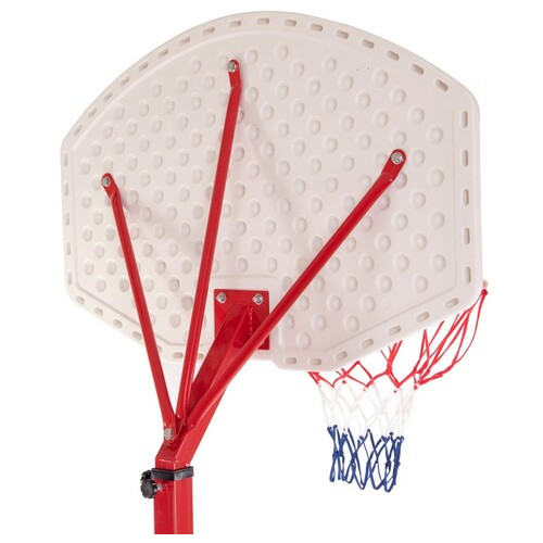 Стійка баскетбольна мобільна зі щитом FDSO Medium PE003 Червоний (57508497) фото №5