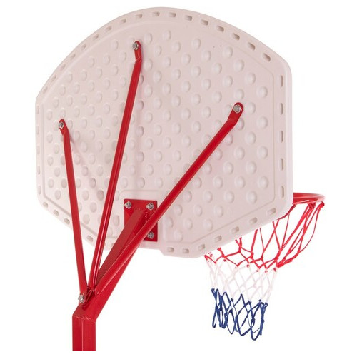 Стійка баскетбольна мобільна зі щитом FDSO Medium PE003 Червоний (57508497) фото №15