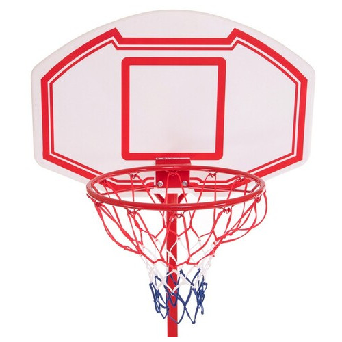 Стійка баскетбольна мобільна зі щитом FDSO Medium PE003 Червоний (57508497) фото №13