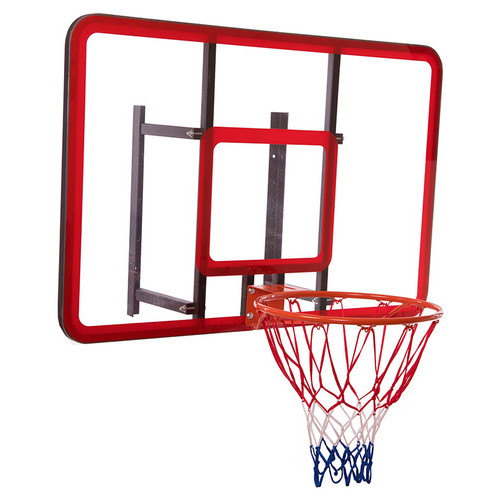 Щит баскетбольний з кільцем та сіткою FDSO S008 Червоний (57508500) фото №1