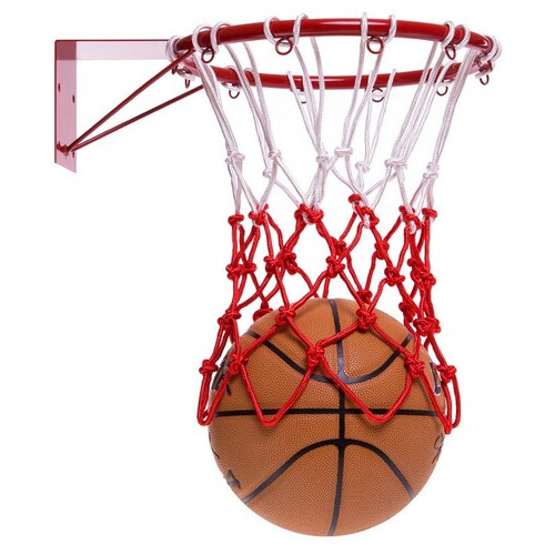 Сітка баскетбольна FDSO MK C-7522 Біло-червоний (57508549) фото №2