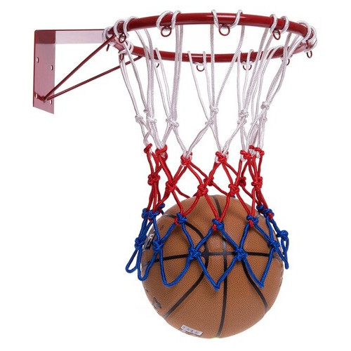 Сітка баскетбольна FDSO MK C-7524 Біло-червоний (57508551) фото №2