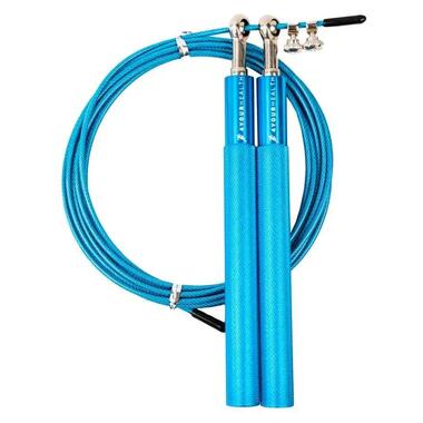 Скакалка швидксна 4yourhealth Jump Rope Premium 3 м Blue фото №1