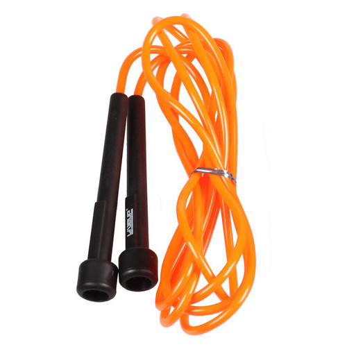 Труба LiveUp Pvc Speed Jump Rope 275x0.5 Black-orange (LS3115-o) фото №1