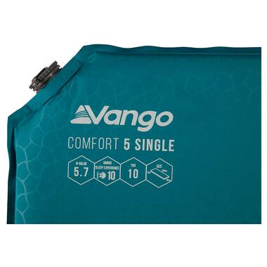 Килимок самонадувний Vango Comfort 5 Single Bondi синій (SMQCOMFORB36A11) (929162) фото №2