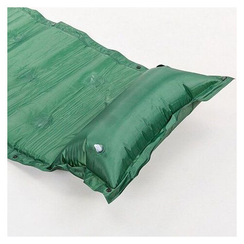 Килимок самонадувний з подушкою TY-0559 Зелений (59429162) фото №5