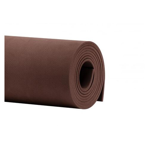 Килимок IVN для йоги та фітнесу коричневий 1800х600х3мм EVA (IV-TI5700) фото №3