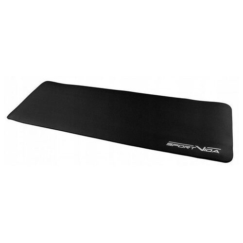 Килимок для йоги та фітнесу SportVida NBR 1.5 см SV-HK0167 Black фото №3