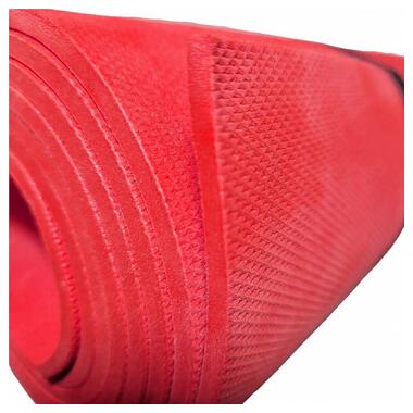 Килимок для йоги EVA (каремат) одношаровий 1800х600х3мм червоний фото №3