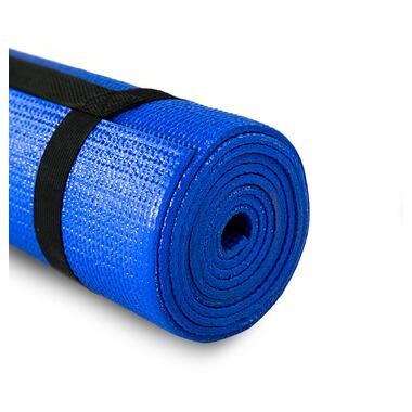 Килимок для фітнесу Stein PVC / блакитний / 183x61x0.4 см (DB9739-0.4) фото №2
