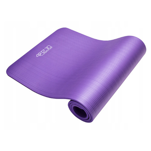 Килимок для йоги та фітнесу 4FIZJO NBR 1.5 см 4FJ0151 Violet фото №1