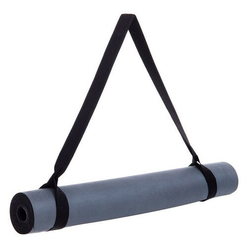 Замшевий килимок для йоги FDSO FI-3391-5 Чорний (56508053) фото №7
