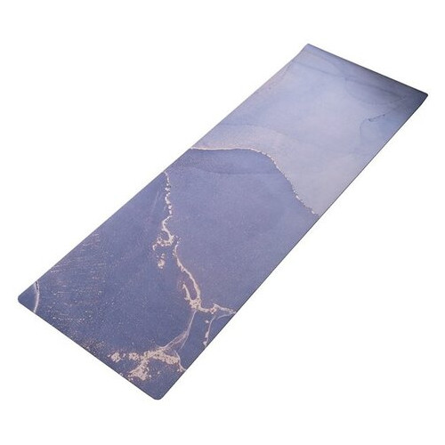 Замшевий килимок для йоги FDSO FI-3391-6 Синій (56508054) фото №6